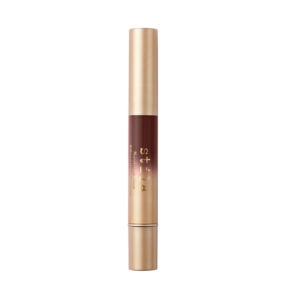 Stila HAZELNUT Plumping Lip Glaze HTF Hydration Shine Mint Flavor NEW PC - Picture 5 of 6
